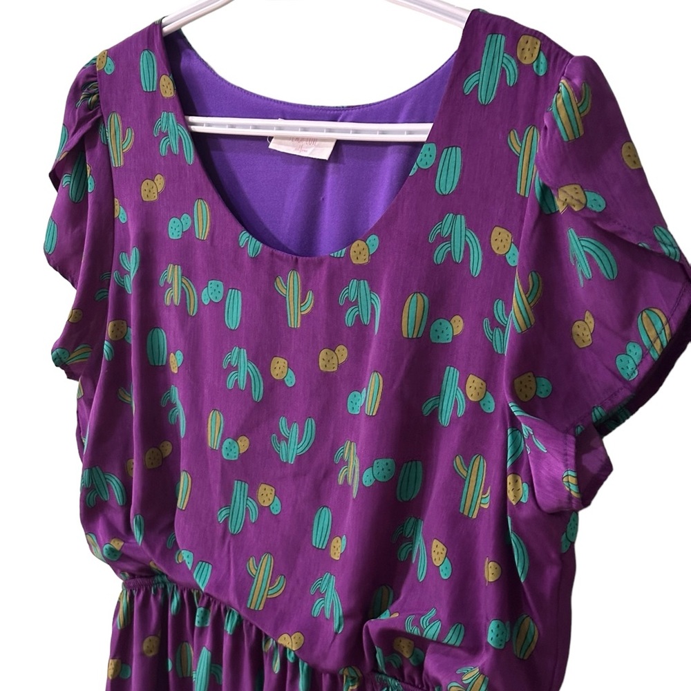 ❤️Cactus Dress 💜🌵 - Picture 2 of 7
